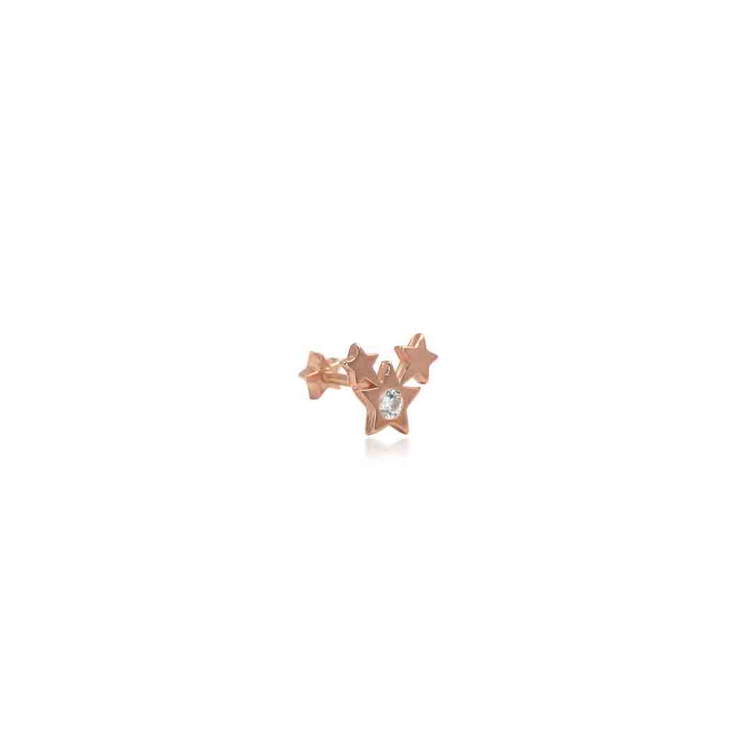 Trio Mini Yıldız Tragus - 1